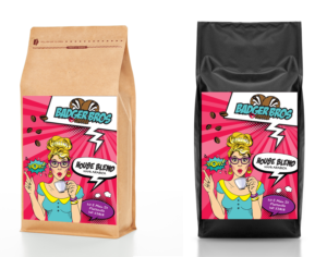 Badger Bros Coffee | Design Emballage par RoundYellow