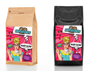 Badger Bros Coffee | Packaging Design by RoundYellow