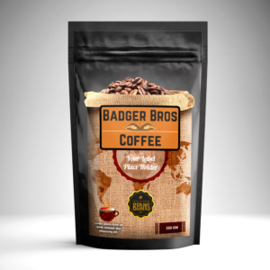 Badger Bros Coffee | Packaging Design by SAI DESIGNS