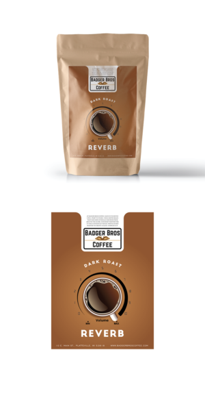 Badger Bros Coffee | Design Emballage par SANJAY NIRMAL