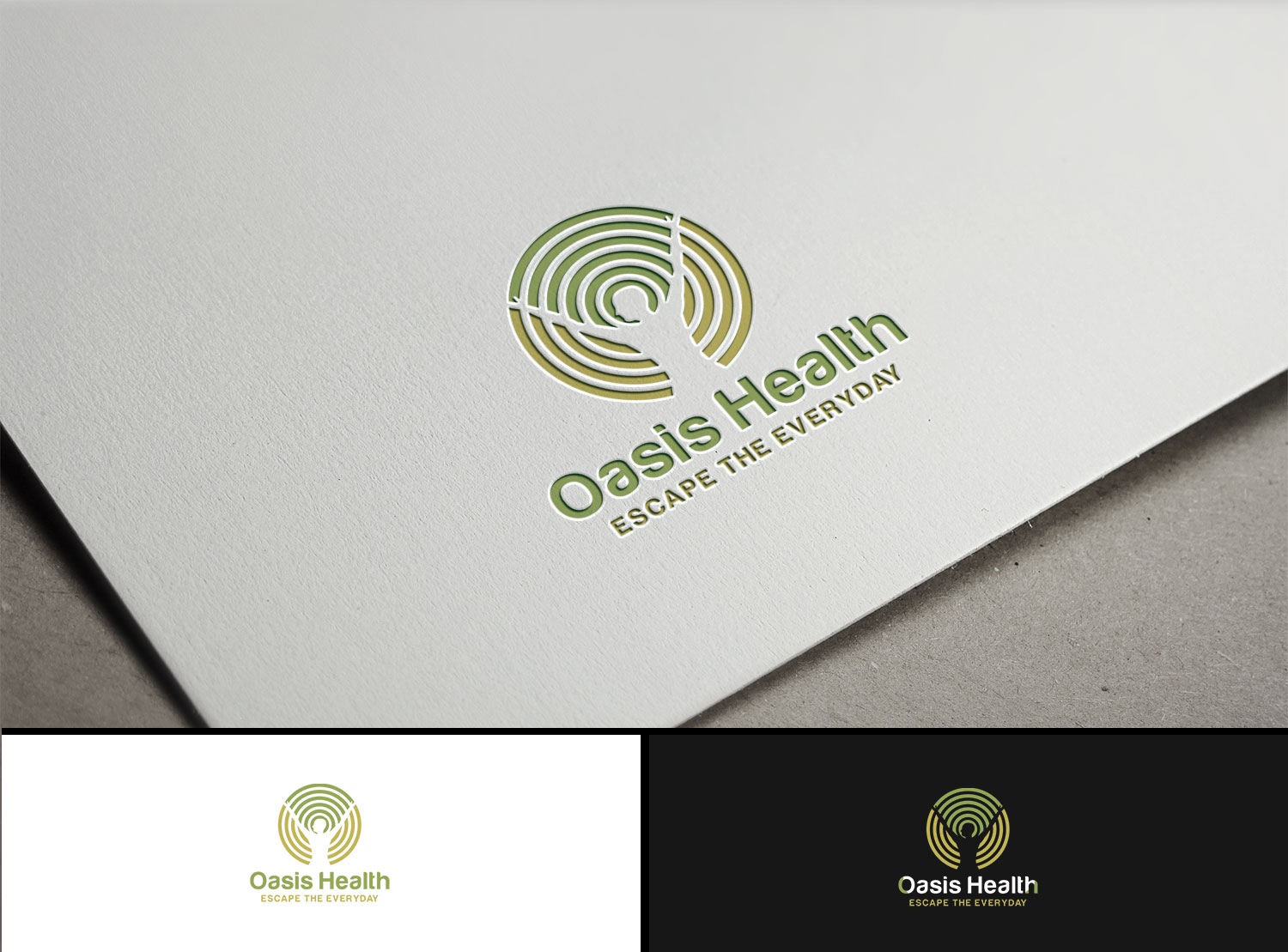 Logo Design by Kejo87 for Oasis Health Retreat  | Design #17288240