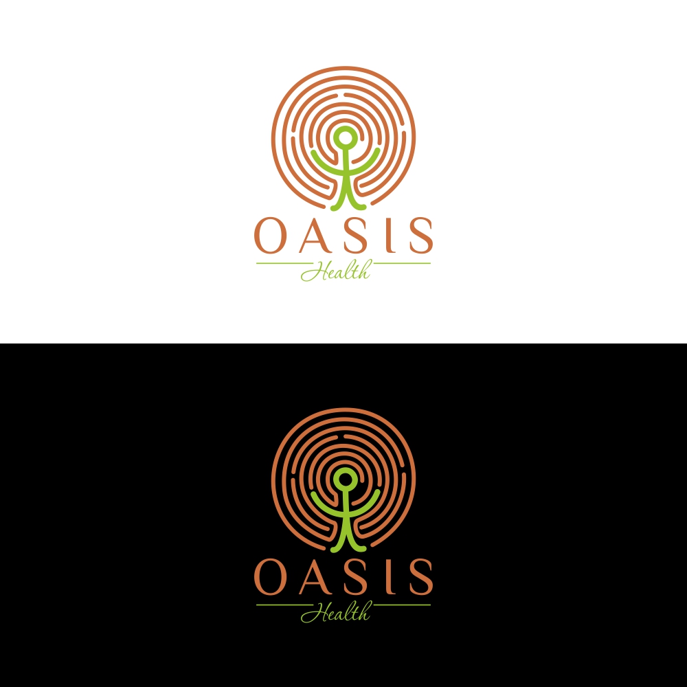 Logo Design by Basksh Designs for Oasis Health Retreat  | Design #17299703