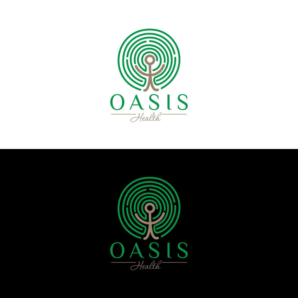 Logo Design by Basksh Designs for Oasis Health Retreat  | Design #17299704