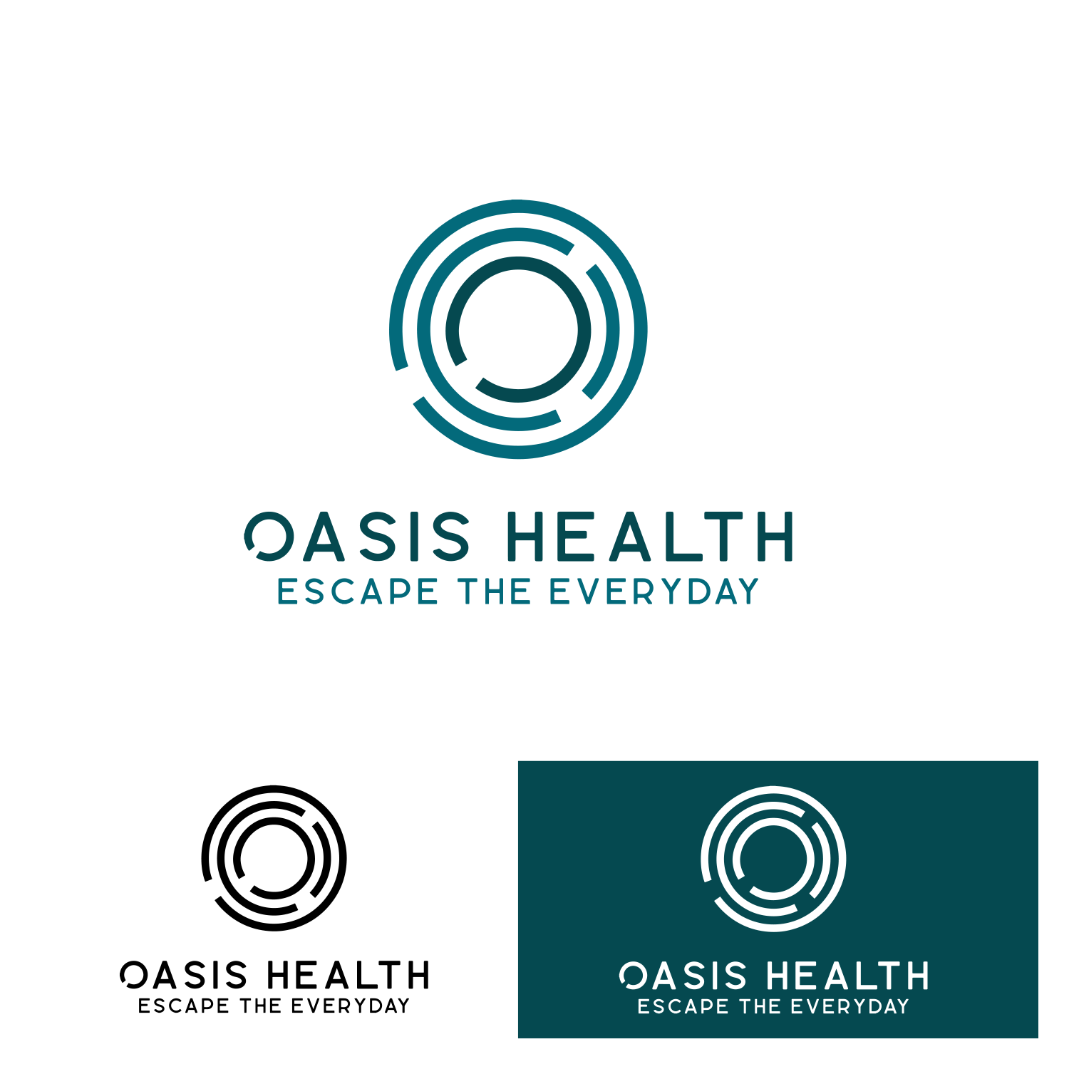 Logo Design by Artur Zherdetskii for Oasis Health Retreat  | Design #17288902
