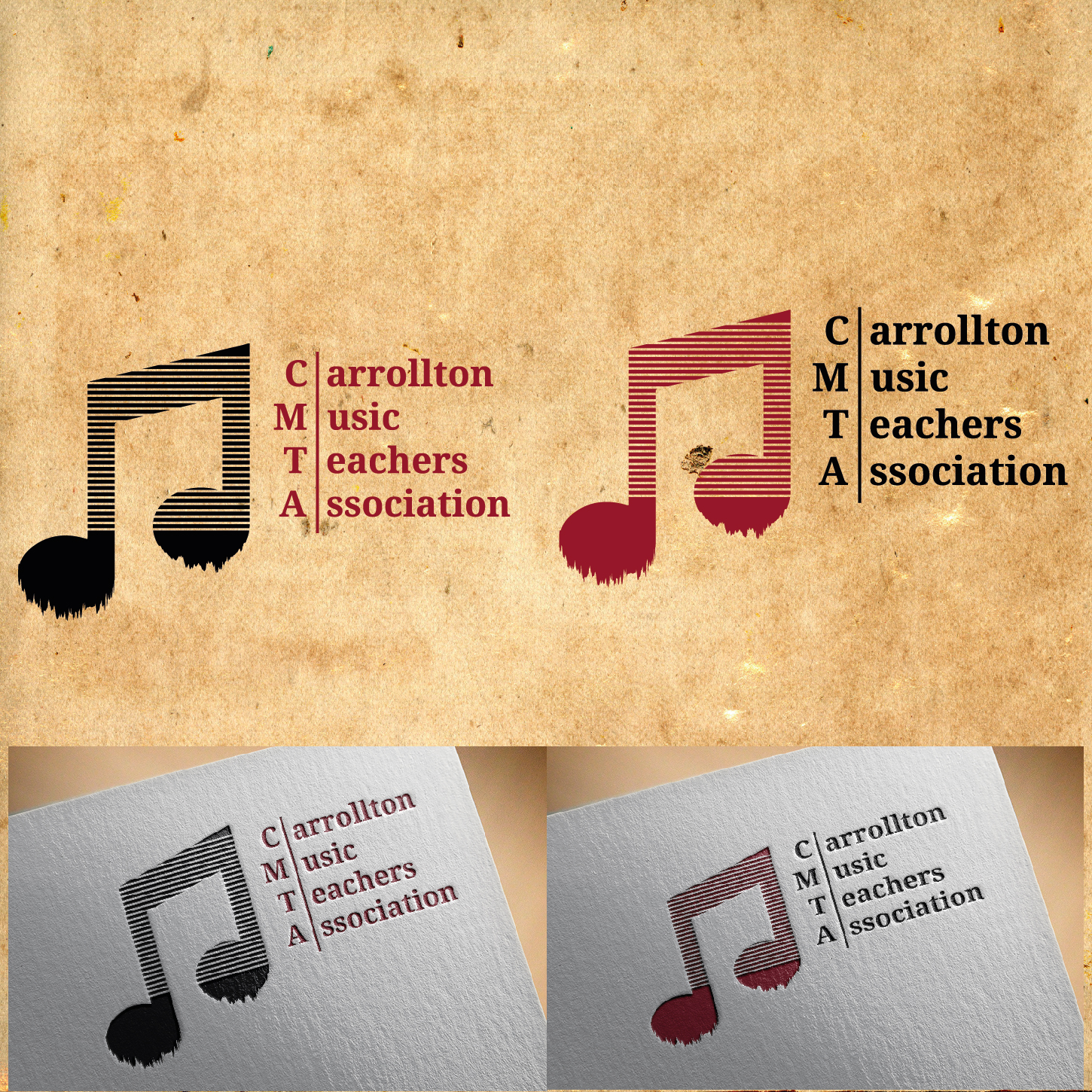 Logo Design by Elvin 3 for Carrollton Music Teachers Association | Design #17322866