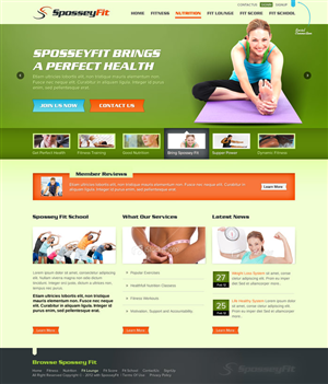 Web Design by the-lion-king for this project | Design: #643281