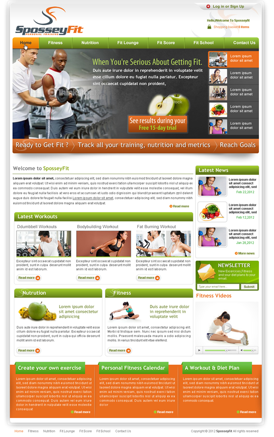 Web Design by Sbss for this project | Design #637389