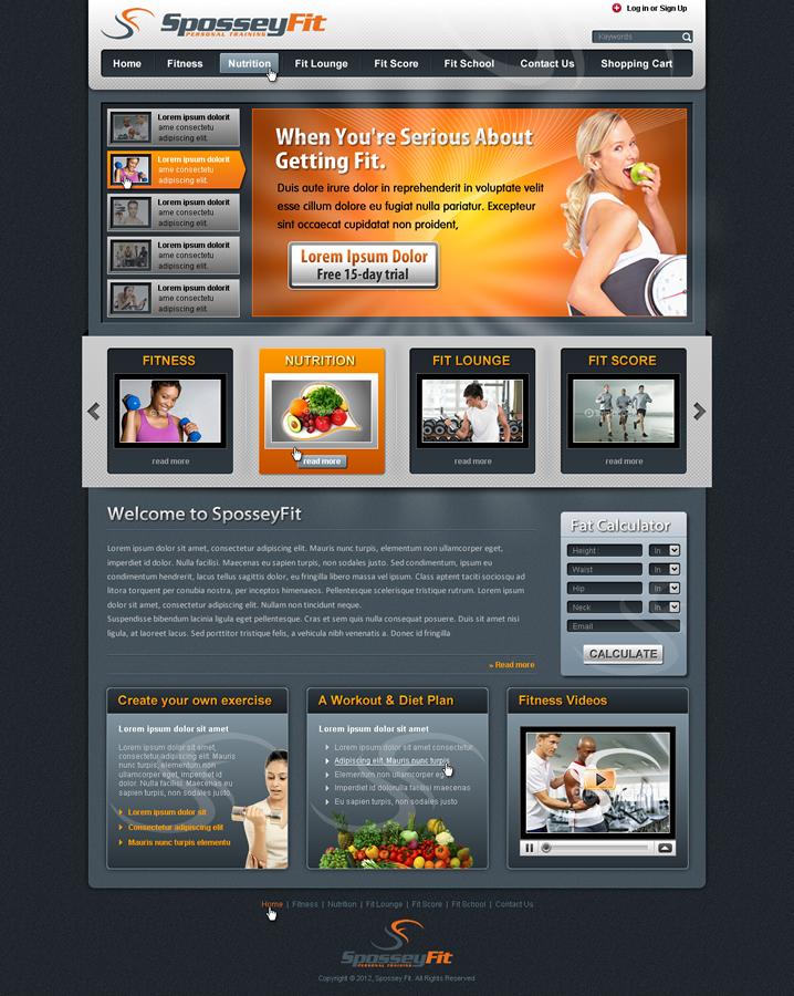 Web Design by Sbss for this project | Design #647920