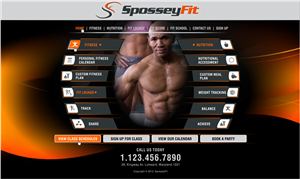 Leading the way in online fitness and education requires power house web design | Web-Design von CreativeIyke