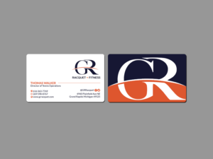 Business Card Design by Creations Box 2015 for Grand Rapids Racquet | Design: #17589125