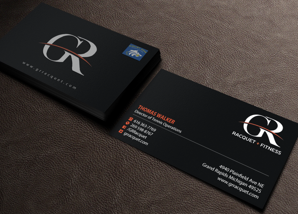 Design de Carte de Visite par Brand aid pour Grand Rapids Racquet | Design #17548039