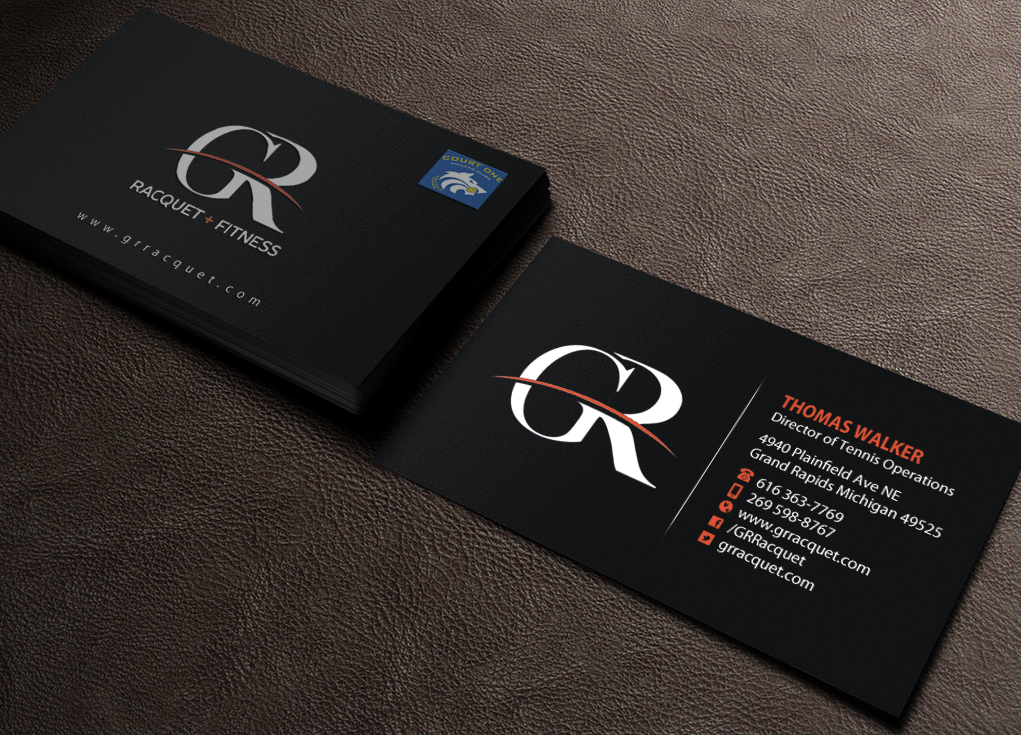 Design de Carte de Visite par Brand aid pour Grand Rapids Racquet | Design #17548041