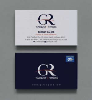Design de Carte de Visite par Brand aid pour Grand Rapids Racquet | Design : #17548398