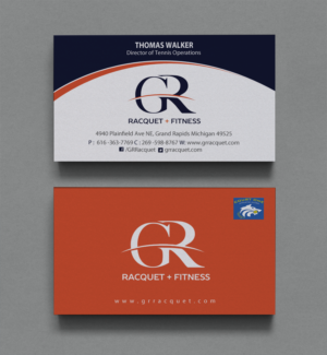 Design de Carte de Visite par Brand aid pour Grand Rapids Racquet | Design : #17549905