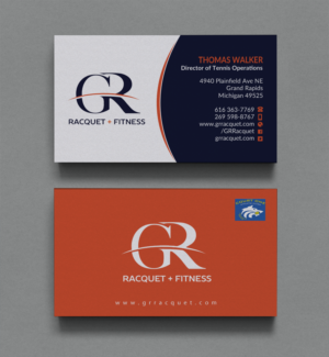 Visitenkarten-Design von Brand aid für Grand Rapids Racquet | Design: #17549930