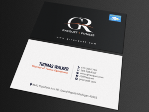 Visitenkarten-Design von chandrayaan.creative für Grand Rapids Racquet | Design: #17549920