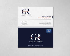 Visitenkarten-Design von chandrayaan.creative für Grand Rapids Racquet | Design: #17550655