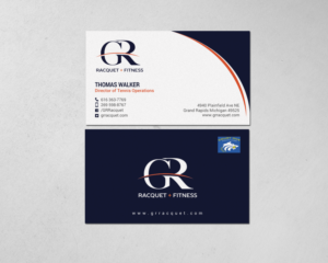 Visitenkarten-Design von chandrayaan.creative für Grand Rapids Racquet | Design: #17550657