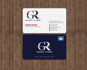 Design de Carte de Visite par chandrayaan.creative pour Grand Rapids Racquet | Design : #17551114