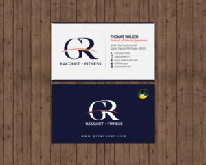 Design de Carte de Visite par chandrayaan.creative pour Grand Rapids Racquet | Design : #17565894