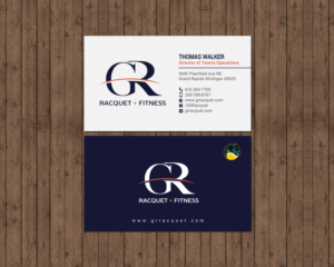 Design de Carte de Visite par chandrayaan.creative pour Grand Rapids Racquet | Design : #17565905