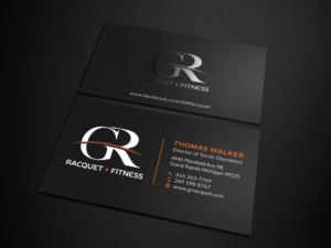 Design de Carte de Visite par Tripti Ranjan Gain pour Grand Rapids Racquet | Design : #17552563