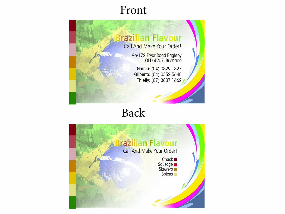 Business Card Design by Srini for this project | Design #2727195