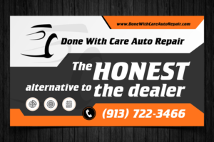 Diseño de Cartelera por ecorokerz para Done With Care Auto Repair | Diseño: #17258957