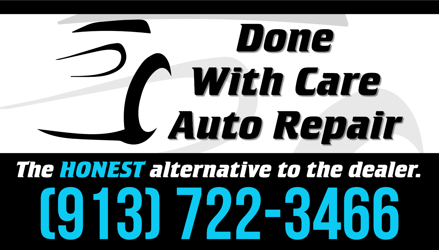 Billboard Design by Travis Paquin for Done With Care Auto Repair | Design #17254197