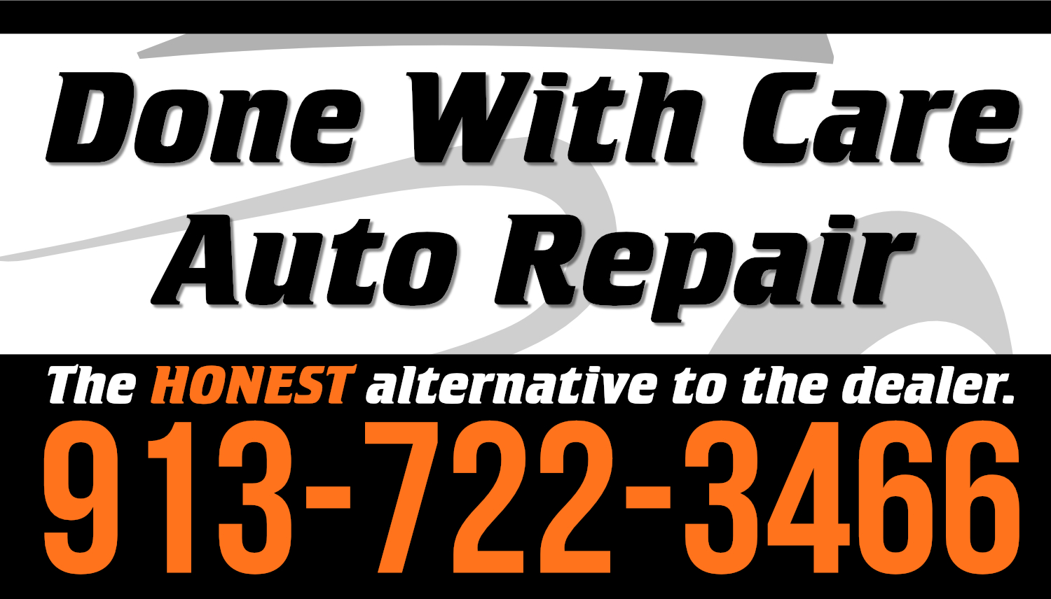 Billboard Design by Travis Paquin for Done With Care Auto Repair | Design #17265652