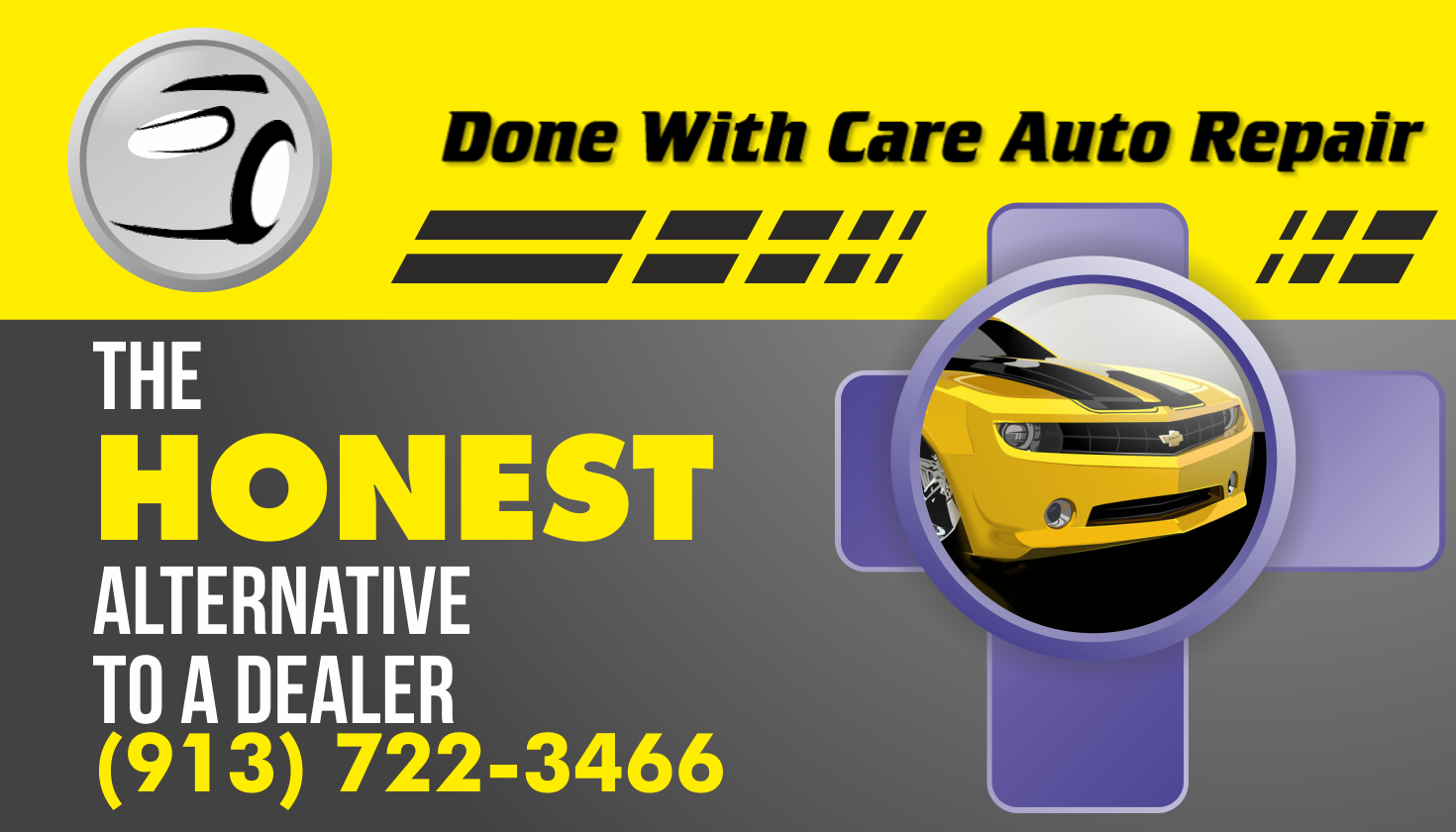 Billboard Design by Deepaksha007 for Done With Care Auto Repair | Design #17273451