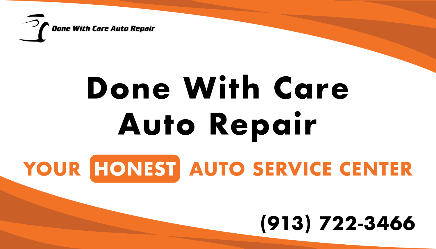 Billboard Design by Ayok for Done With Care Auto Repair | Design #17267327