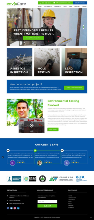 Web Design by pb for this project | Design: #17272085