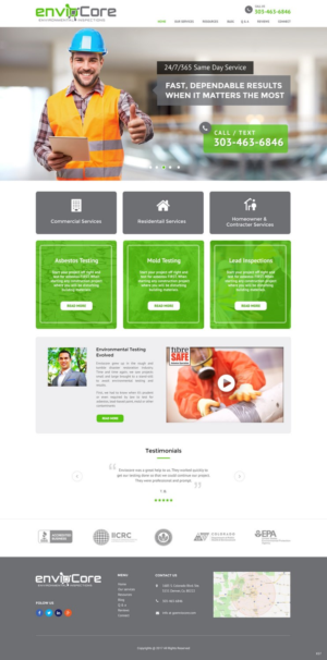 Web Design by pb for this project | Design: #17272093