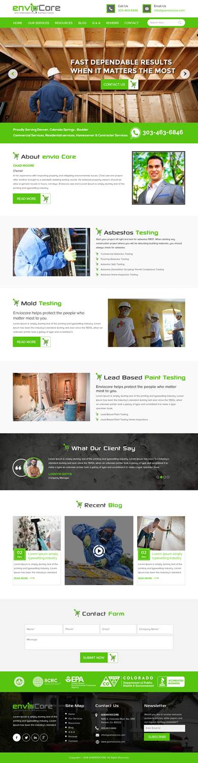 Web Design by rightway for this project | Design #17305904