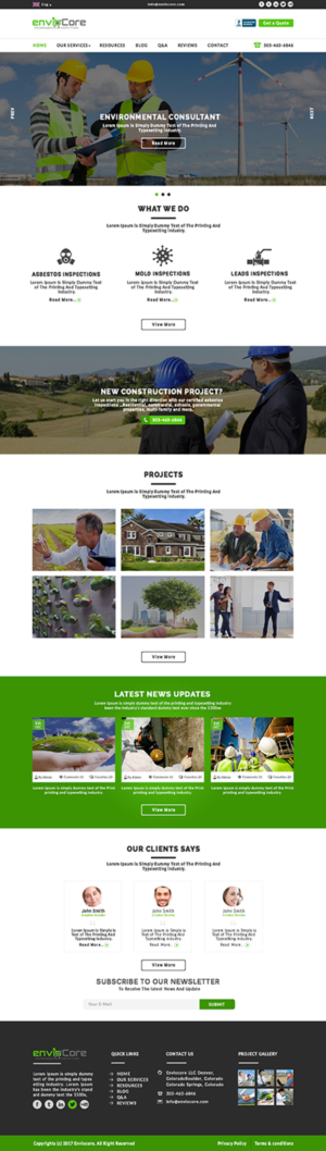 Web Design by bdesigner9 for this project | Design #17281779