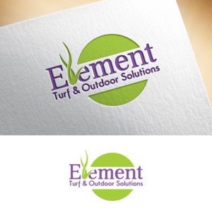 Logo Design by Impressive Sol for Element Turf & Outdoor Solutions | Design #17261697