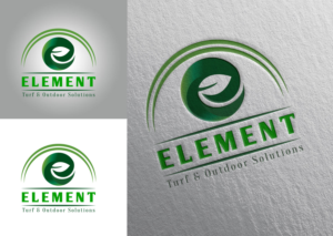 Logo-Design von Bia Artist für Element Turf & Outdoor Solutions | Design: #17259864