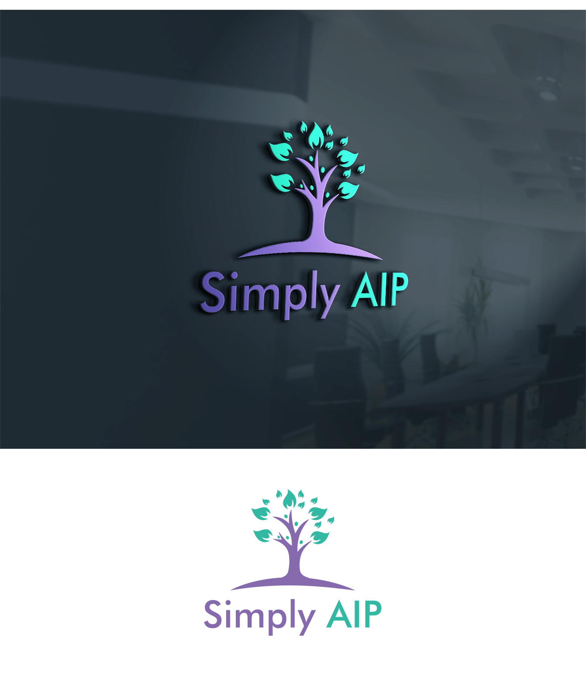 Logo Design by supercreative for Simply AIP | Design #17270423
