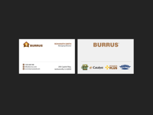 Visitenkarten-Design von Creations Box 2015 für Burrus Seed | Design: #17299798