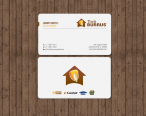 Business Card Design by chandrayaan.creative for Burrus Seed | Design: #17304247