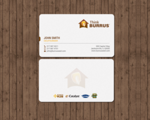 Business Card Design by chandrayaan.creative for Burrus Seed | Design: #17304248