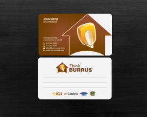 Business Card Design by chandrayaan.creative for Burrus Seed | Design: #17304307