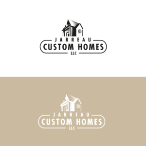 Logo Design by Sujit Banerjee for Jarreau Custom Homes LLC | Design: #17261686