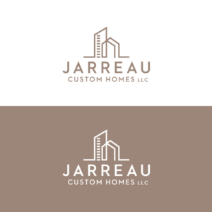 Logo Design by Sujit Banerjee for Jarreau Custom Homes LLC | Design: #17261688