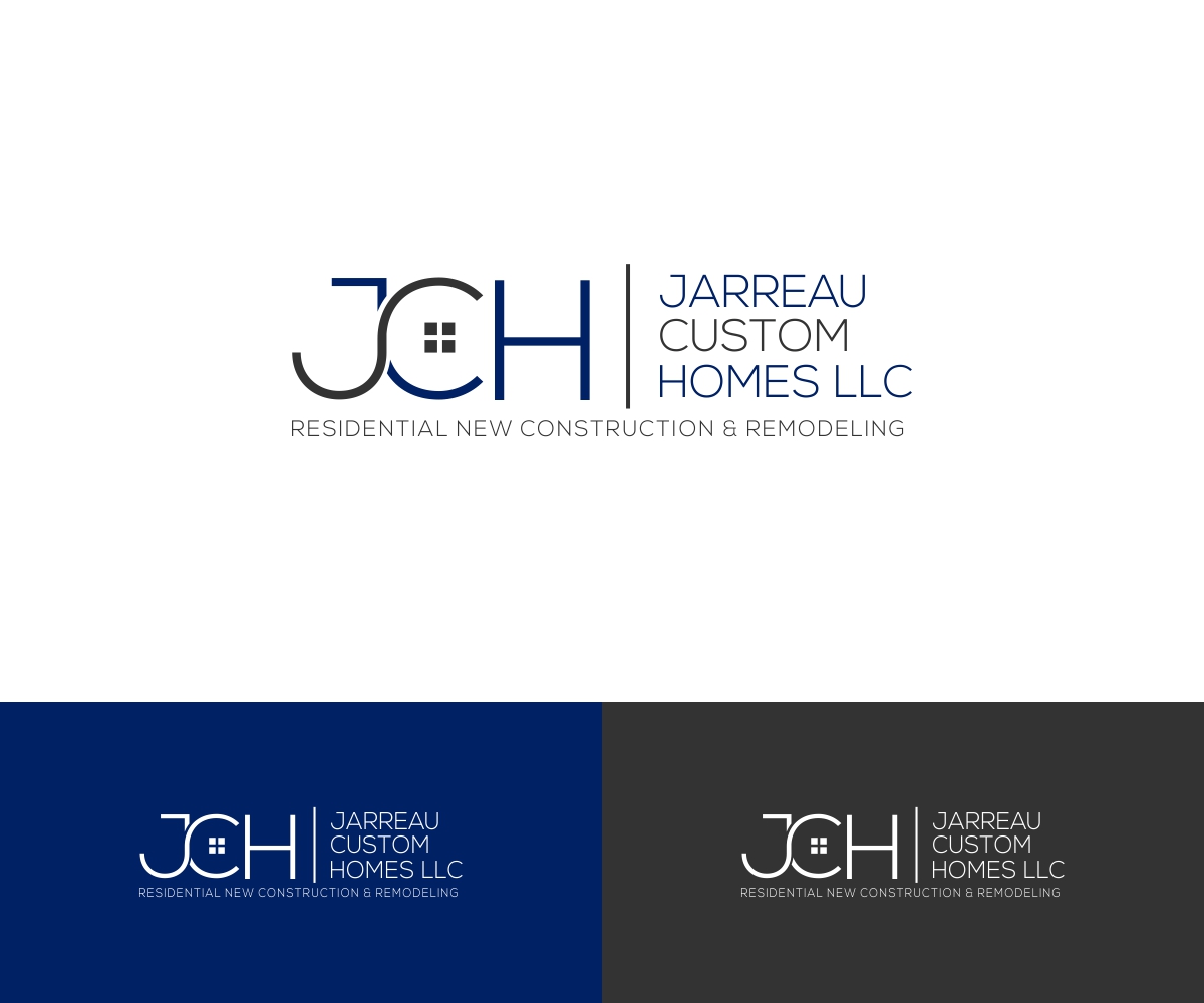 Logo Design by Liyana for Jarreau Custom Homes LLC | Design #17309471