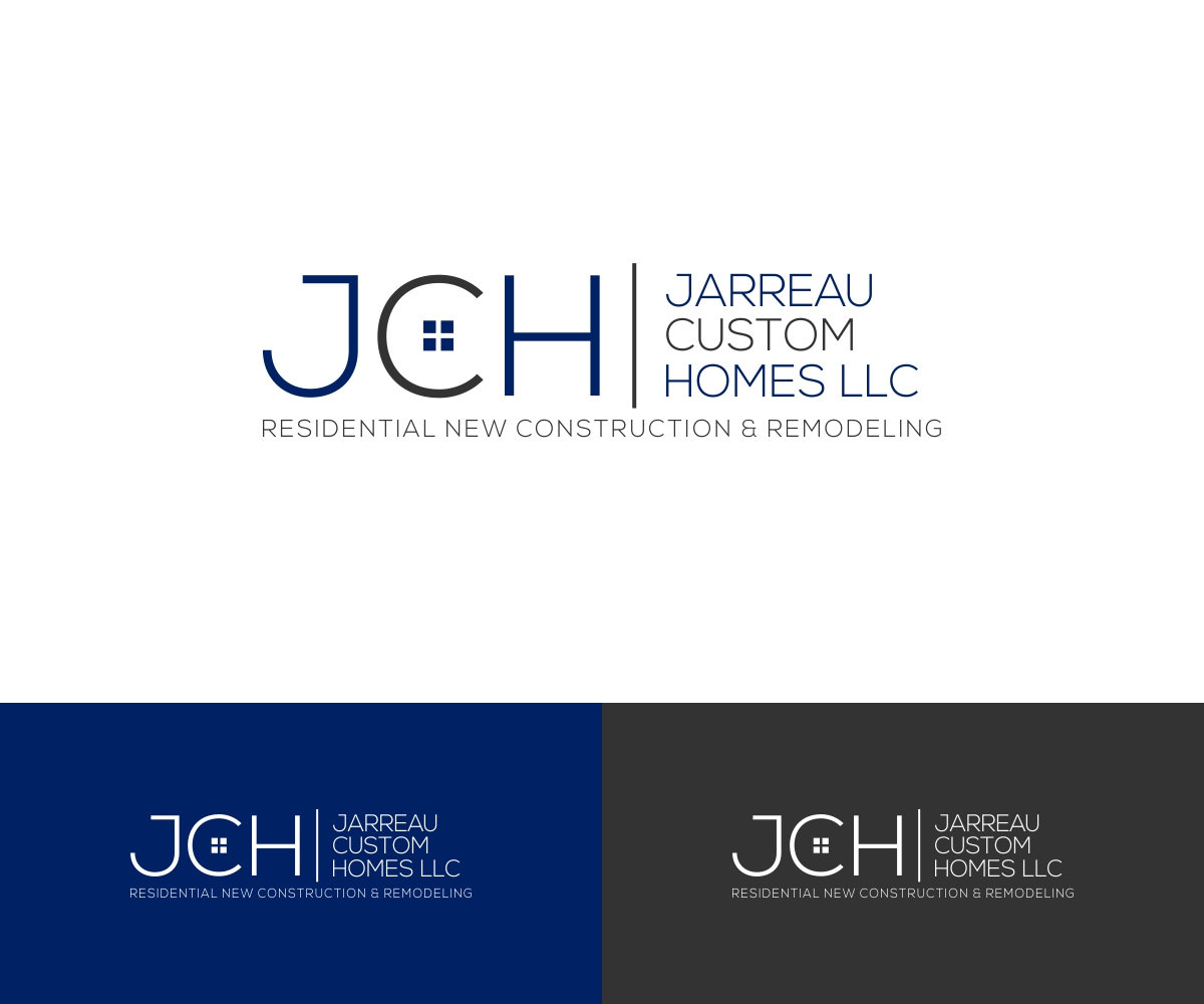 Logo-Design von Liyana für Jarreau Custom Homes LLC | Design #17309472