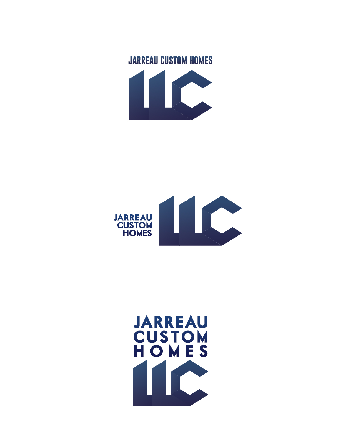 Design de Logo par Club Flyer Studios pour Jarreau Custom Homes LLC | Design #17299696