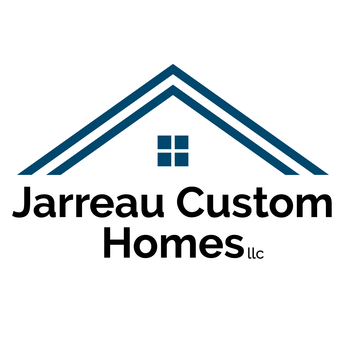 Logo Design by bluemustang45 for Jarreau Custom Homes LLC | Design #17339784