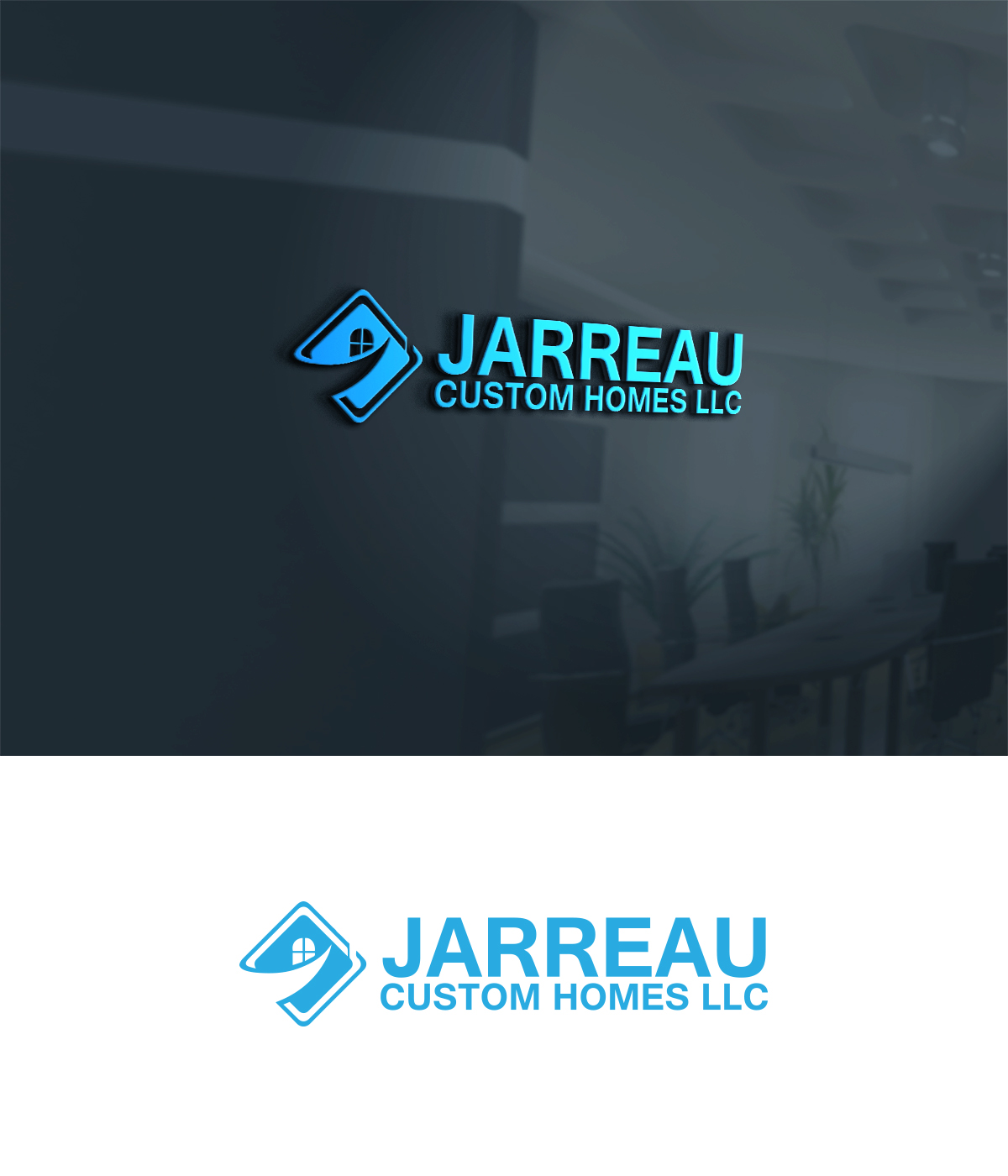 Logo Design by supercreative for Jarreau Custom Homes LLC | Design #17269238